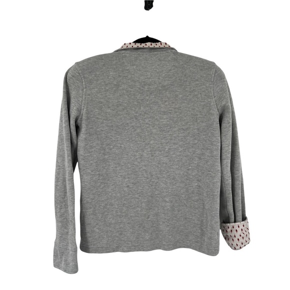 Orvis Gray Sandy Point 1/4 Zip Pullover Shirt Size Small Women's - Picture 2 of 11